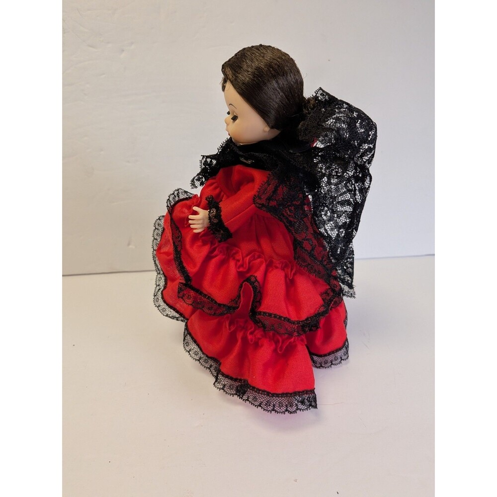 Vtg Madame Alexander 7.5" International Series Spain Doll With Stand - Picture 8 of 12